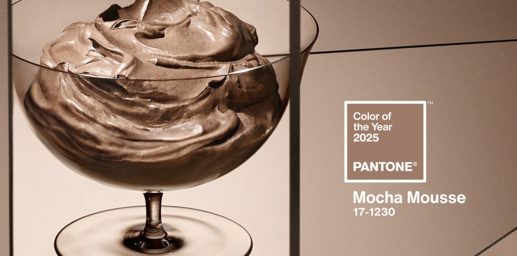 Pantone 2025 Mocha Mousse