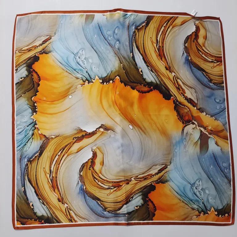 Docsun silk scarf sample