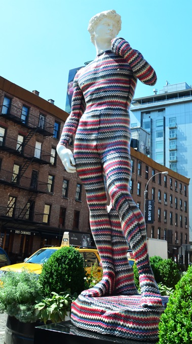 David di Michelangelo dressed in Missoni 