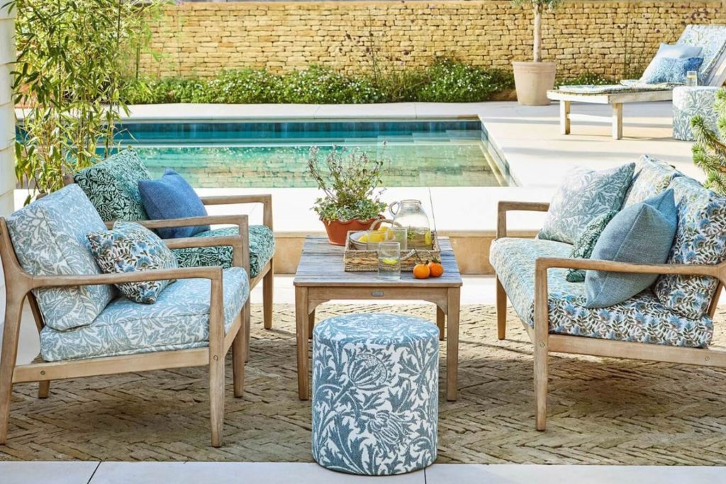 Morris & Co. garden furniture 