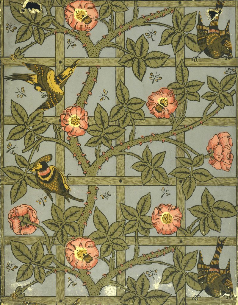 Nature intemporelle : 10 célèbres motifs de William Morris et leur héritage durable 2 Trellis (1862)
