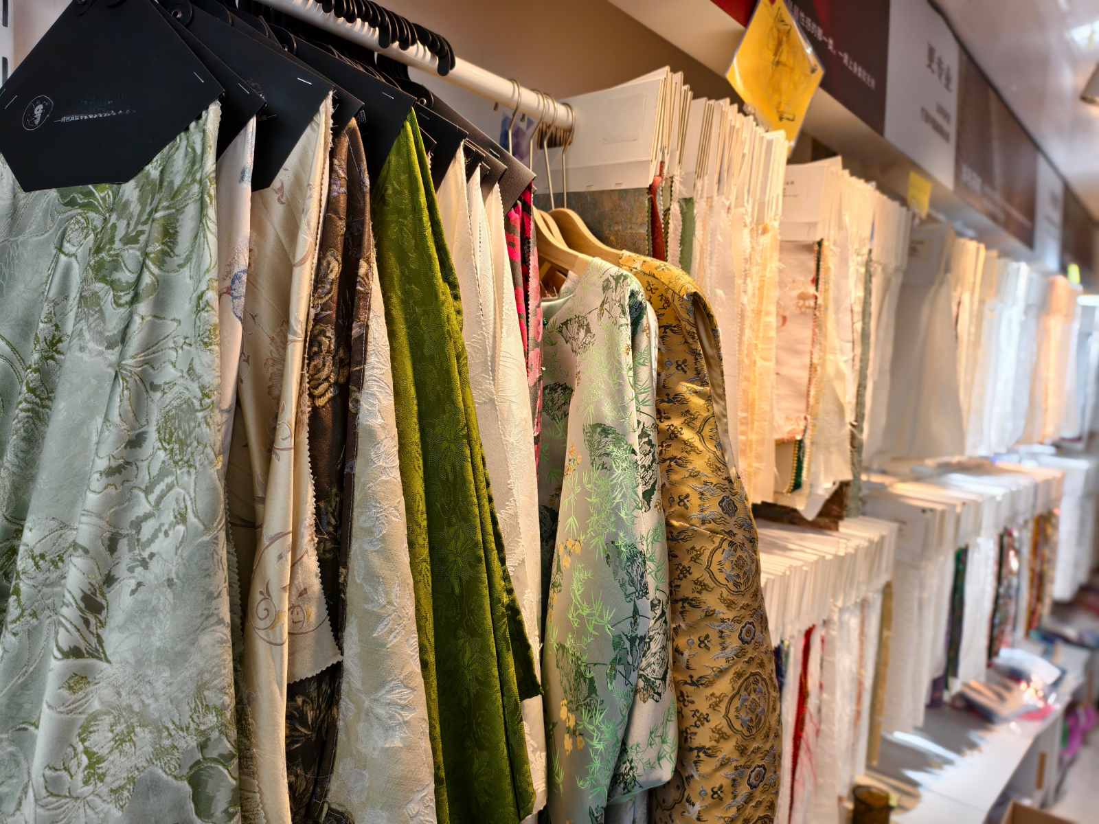 Data Visualization of Genuine Silk Satin Trade